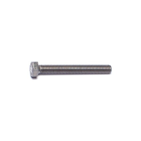 Midwest Fastener A2, M5-0.80 Hex Head Cap Screw, Plain Stainless Steel, 40 mm L, 10 PK 69695 - main